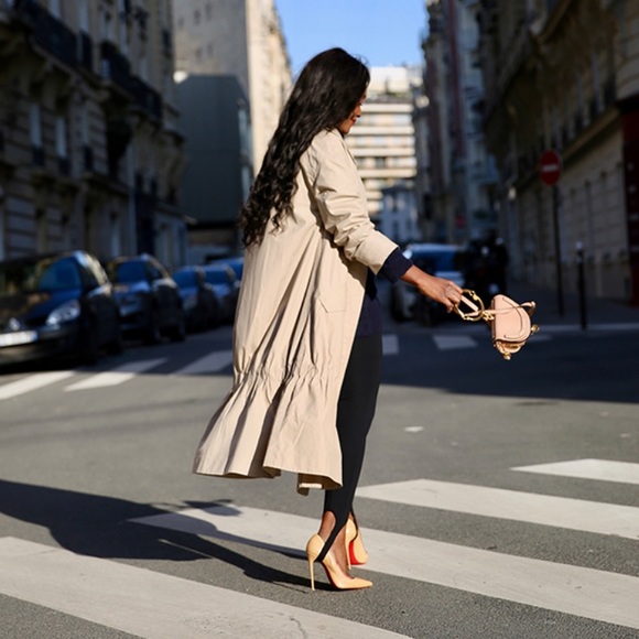 COS Bubble bottom trench coat - Picture 2 of 10